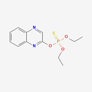 molecular formula C12H15N2O3PS B1678678 Quinalphos CAS No. 13593-03-8