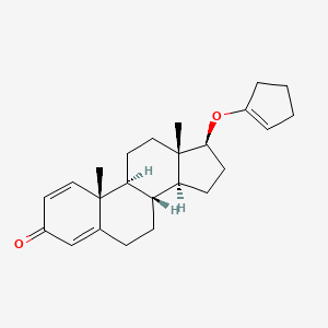 molecular formula C24H32O2 B1678681 Quinbolone CAS No. 2487-63-0