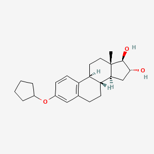 molecular formula C23H32O3 B1678684 Quinestradol CAS No. 1169-79-5