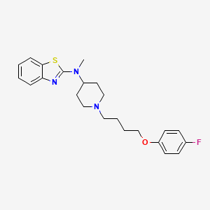 molecular formula C23H28FN3OS B1678717 R 56865 CAS No. 104606-13-5