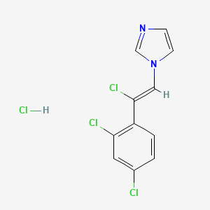 molecular formula C11H8Cl4N2 B1678718 R 57720 CAS No. 98164-11-5