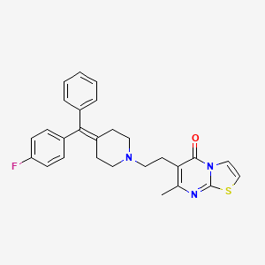 molecular formula C27H26FN3OS B1678719 Diacylglycerol kinase inhibitor i CAS No. 93076-89-2