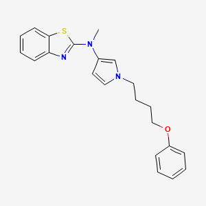 molecular formula C22H23N3OS B1678720 R 59494 CAS No. 136917-41-4