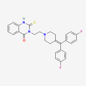 molecular formula C28H25F2N3OS B1678721 Diacylglycerol kinase inhibitor II CAS No. 120166-69-0