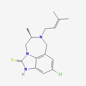 molecular formula C16H20ClN3S B1678732 R82913 CAS No. 126347-69-1