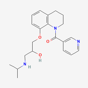 molecular formula C21H27N3O3 B1678734 Nicainoprol CAS No. 76252-06-7