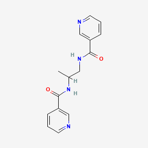 molecular formula C15H16N4O2 B1678736 尼卡拉芬 CAS No. 79455-30-4