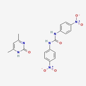 molecular formula C19H18N6O6 B1678737 Nicarbazin CAS No. 330-95-0