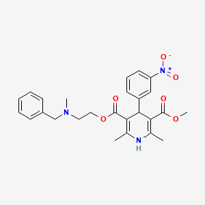 molecular formula C26H29N3O6 B1678738 尼卡地平 CAS No. 55985-32-5