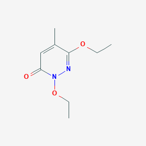 2,6-Diethoxy-5-methyl-3(2H)-pyridazinone