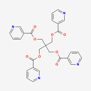 molecular formula C29H24N4O8 B1678743 Niceritrol CAS No. 5868-05-3
