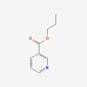 molecular formula C9H11NO2 B1678748 丙基烟酸酯 CAS No. 7681-15-4
