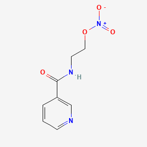 molecular formula C8H9N3O4 B1678753 Nicorandil CAS No. 65141-46-0