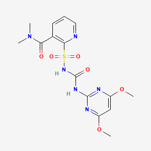 molecular formula C15H18N6O6S B1678754 Nicosulfuron CAS No. 111991-09-4