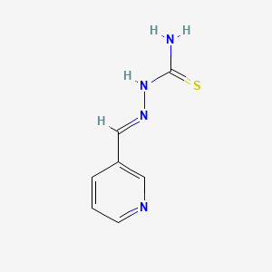 molecular formula C7H8N4S B1678755 Nicothiazone CAS No. 555-90-8