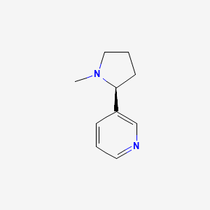 molecular formula C10H14N2 B1678760 尼古丁 CAS No. 54-11-5