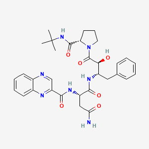 molecular formula C32H39N7O6 B1678774 R-87366 CAS No. 144779-91-9