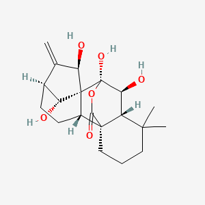 molecular formula C20H26O6 B1678782 (-)-Rabdoternin A CAS No. 128887-80-9