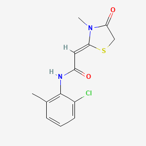 molecular formula C13H13ClN2O2S B1678787 Ralitoline CAS No. 93738-40-0