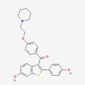 molecular formula C28H27NO4S B1678788 Raloxifene CAS No. 84449-90-1