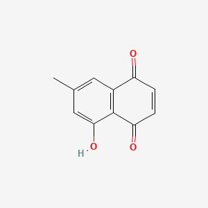molecular formula C11H8O3 B1678795 7-Methyljuglone CAS No. 14787-38-3