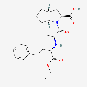 molecular formula C23H32N2O5 B1678797 Ramipril CAS No. 87333-19-5