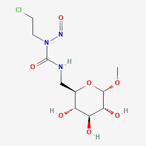 molecular formula C10H18ClN3O7 B1678807 Ranimustine CAS No. 58994-96-0