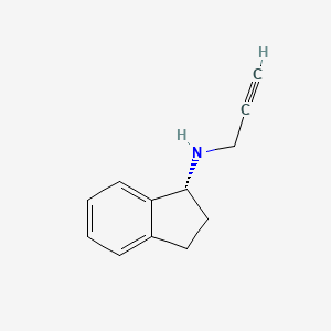 molecular formula C12H13N B1678815 Rasagiline CAS No. 136236-51-6