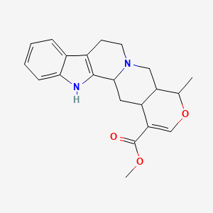 molecular formula C21H24N2O3 B1678821 Ajmalicine CAS No. 483-04-5