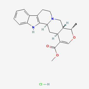 molecular formula C21H24N2O3 B1678822 Ajmalicine CAS No. 4373-34-6