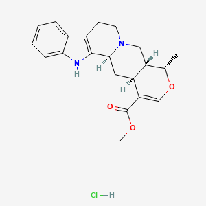 molecular formula C21H25ClN2O3 B1678822 Raubasine hydrochloride CAS No. 4373-34-6