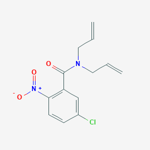 molecular formula C31H38N2O9 B1678825 N,N-diallyl-5-chloro-2-nitrobenzamide CAS No. 6105-85-7