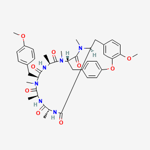 molecular formula C41H56N6O9 B1678829 RA VII CAS No. 86229-97-2