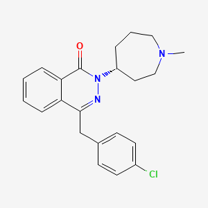 molecular formula C22H24ClN3O B1678836 (R)-Azelastine CAS No. 143228-84-6