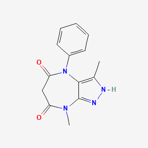 molecular formula C14H14N4O2 B1678838 Hoe 175 CAS No. 78466-98-5