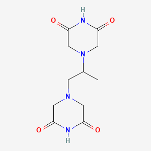 molecular formula C11H16N4O4 B1678839 Razoxane CAS No. 21416-67-1