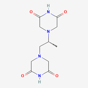 molecular formula C11H16N4O4 B1678840 Razoxane, (R)- CAS No. 24613-06-7