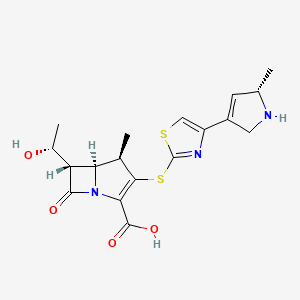 molecular formula C18H21N3O4S2 B1678841 Razupenem CAS No. 426253-04-5