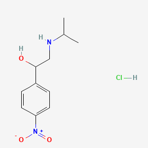 molecular formula C11H17ClN2O3 B1678856 盐酸尼非那洛 CAS No. 5704-60-9