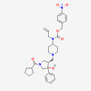 molecular formula C33H42N4O6 B1678858 Nifeviroc 