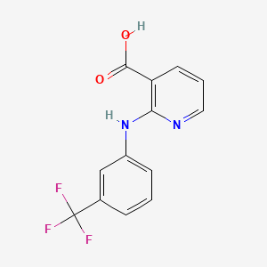 molecular formula C13H9F3N2O2 B1678859 Niflumic Acid CAS No. 4394-00-7