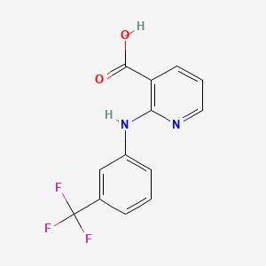molecular formula C13H9F3N2O2 B1678859 Niflumic acid CAS No. 4394-00-7