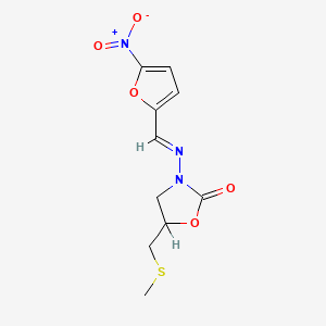 molecular formula C10H11N3O5S B1678861 Nifuratel CAS No. 4936-47-4