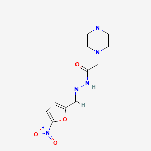molecular formula C12H17N5O4 B1678865 尼福替酮 CAS No. 24632-47-1