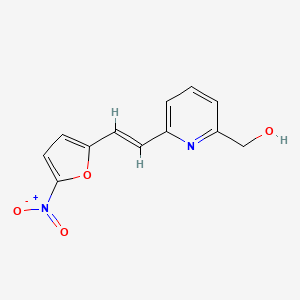 molecular formula C12H10N2O4 B1678866 Furanace CAS No. 13411-16-0
