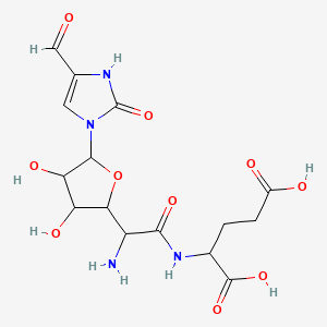 molecular formula C15H20N4O10 B1678877 Nikkomycin M CAS No. 77368-62-8