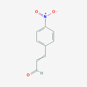 molecular formula C9H7NO3 B167888 4-Nitrocinnamaldehyde CAS No. 1734-79-8