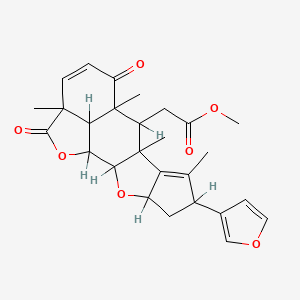 molecular formula C27H30O7 B1678885 Nimbolide CAS No. 25990-37-8