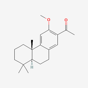molecular formula C20H28O2 B1678886 Nimbosone CAS No. 19889-21-5