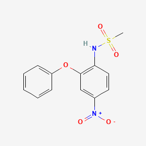 molecular formula C13H12N2O5S B1678887 Nimesulide CAS No. 51803-78-2